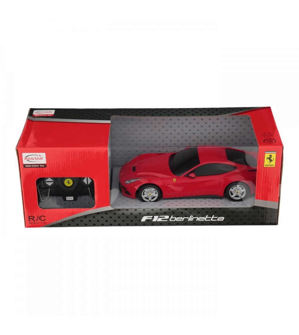 Masina cu telecomanda Ferrari F12 scara 1 la 18 - Mașinuțe cu telecomandă Masina cu telecomanda Ferrari F12 scara 1 la 18 - Mașinuțe cu telecomandă