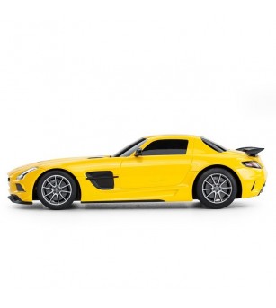 Masina cu telecomanda Mercedes-Benz SLS AMG galbena cu scara 1 la 18 - Mașinuțe cu telecomandă Masina cu telecomanda Mercedes-Benz SLS AMG galbena cu scara 1 la 18 - Mașinuțe cu telecomandă