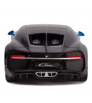 Masina cu telecomanda Bugatti Chiron albastru cu scara 1 la 24 - Mașinuțe cu telecomandă