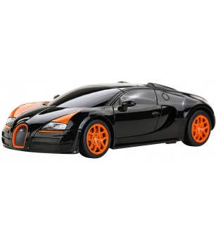 Masina cu telecomanda Bugatti Grand Sport Vitesse negru cu scara 1 la 24 - Mașinuțe cu telecomandă Masina cu telecomanda Bugatti Grand Sport Vitesse negru cu scara 1 la 24 - Mașinuțe cu telecomandă