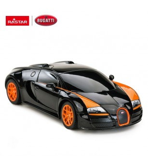 Masina cu telecomanda Bugatti Grand Sport Vitesse negru cu scara 1 la 24 - Mașinuțe cu telecomandă Masina cu telecomanda Bugatti Grand Sport Vitesse negru cu scara 1 la 24 - Mașinuțe cu telecomandă