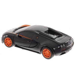 Masina cu telecomanda Bugatti Grand Sport Vitesse negru cu scara 1 la 24 - Mașinuțe cu telecomandă Masina cu telecomanda Bugatti Grand Sport Vitesse negru cu scara 1 la 24 - Mașinuțe cu telecomandă