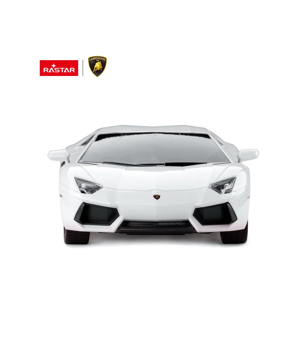 Masina cu telecomanda Lamborghini Aventador alb cu scara 1 la 24 - Mașinuțe cu telecomandă Masina cu telecomanda Lamborghini Aventador alb cu scara 1 la 24 - Mașinuțe cu telecomandă