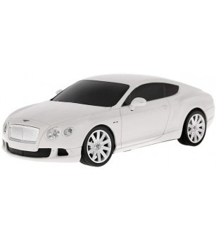 Masina cu telecomanda Bentley Continental GT alb cu scara 1 la 24 - Mașinuțe cu telecomandă