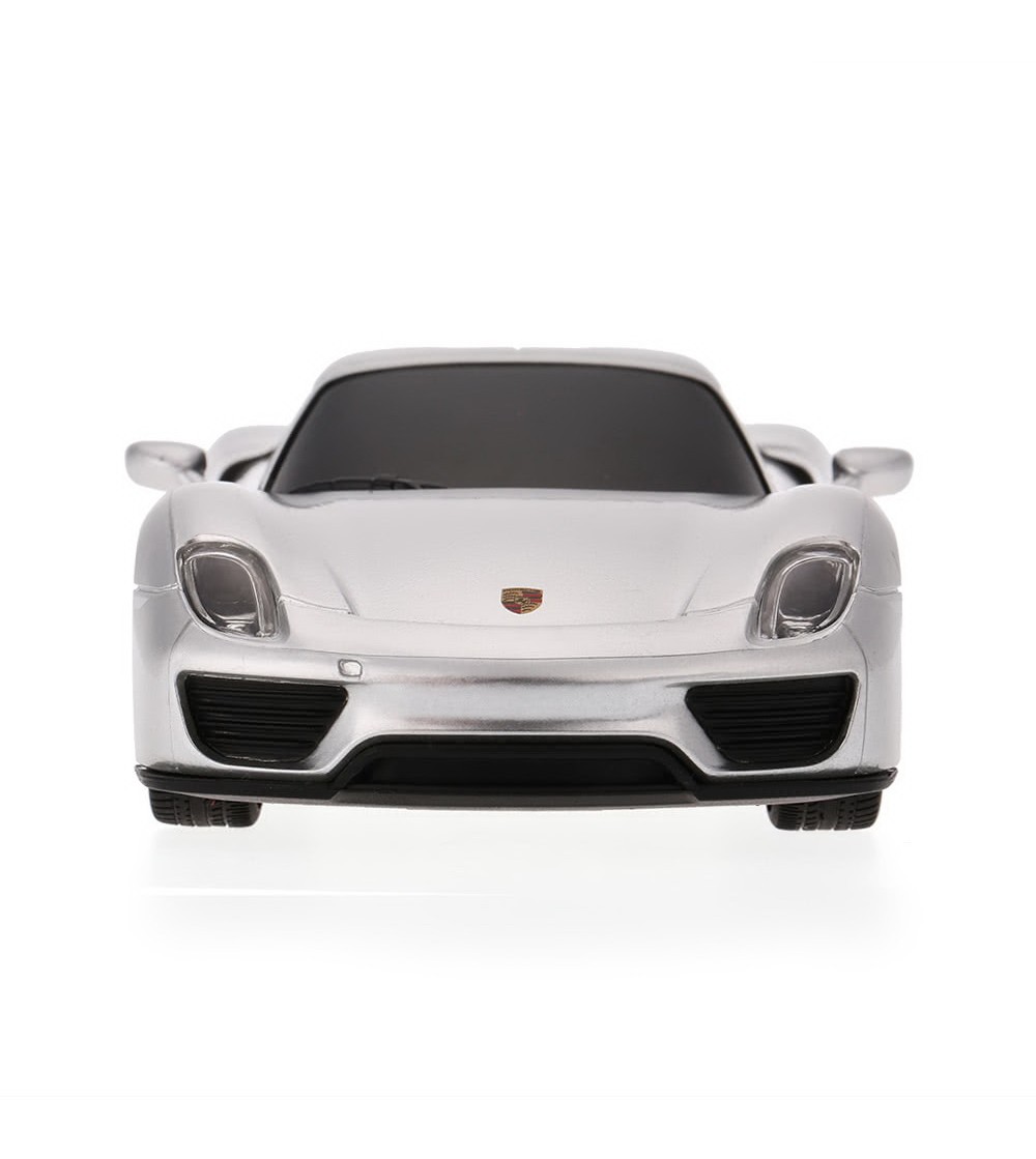Masina cu telecomanda Porsche 918 Spyder argintiu cu scara 1 la 24 - Mașinuțe cu telecomandă Masina cu telecomanda Porsche 918 Spyder argintiu cu scara 1 la 24 - Mașinuțe cu telecomandă