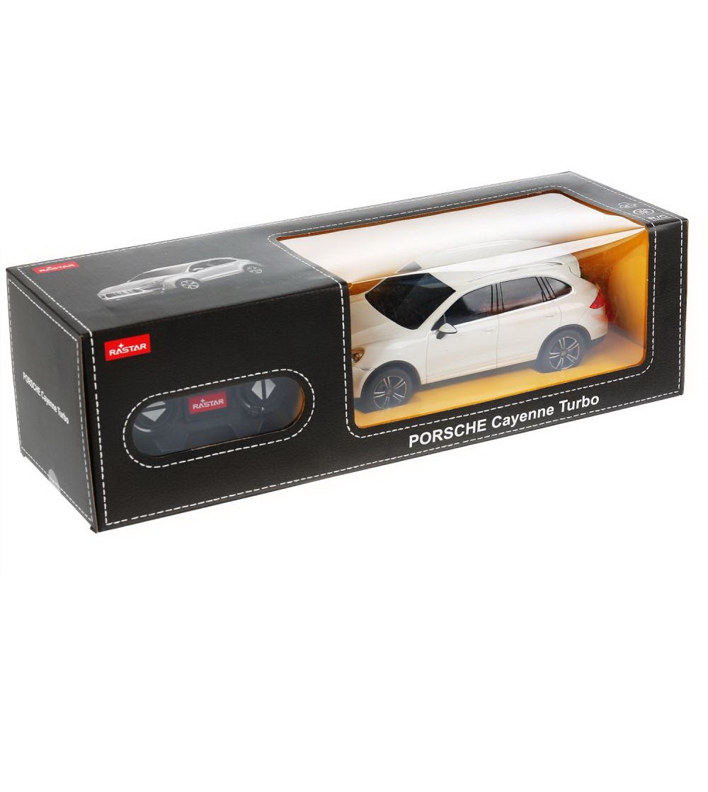 Masina cu telecomanda Porsche Cayenne Turbo alb cu scara 1 la 24 - Mașinuțe cu telecomandă Masina cu telecomanda Porsche Cayenne Turbo alb cu scara 1 la 24 - Mașinuțe cu telecomandă