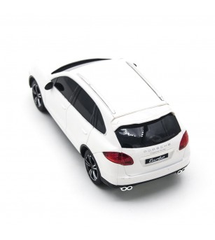 Masina cu telecomanda Porsche Cayenne Turbo alb cu scara 1 la 24 - Mașinuțe cu telecomandă Masina cu telecomanda Porsche Cayenne Turbo alb cu scara 1 la 24 - Mașinuțe cu telecomandă