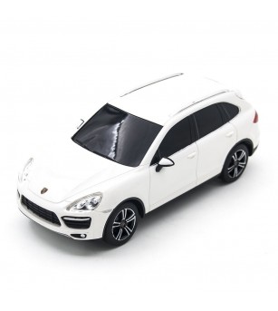 Masina cu telecomanda Porsche Cayenne Turbo alb cu scara 1 la 24 - Mașinuțe cu telecomandă Masina cu telecomanda Porsche Cayenne Turbo alb cu scara 1 la 24 - Mașinuțe cu telecomandă