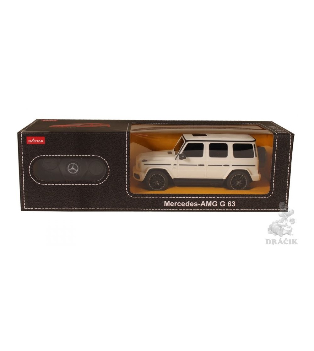 Masina cu telecomanda Mercedes-Benz G63 alb scara 1 la 24 - Mașinuțe cu telecomandă Masina cu telecomanda Mercedes-Benz G63 alb scara 1 la 24 - Mașinuțe cu telecomandă