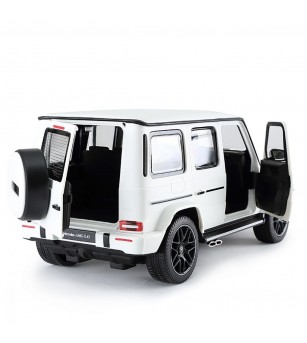 Masina cu telecomanda Mercedes-Benz G63 alb scara 1 la 24 - Mașinuțe cu telecomandă Masina cu telecomanda Mercedes-Benz G63 alb scara 1 la 24 - Mașinuțe cu telecomandă
