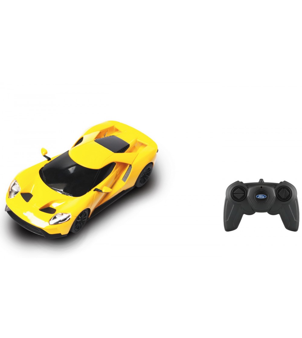 Masina cu telecomanda Ford GT galben scara 1 la 24 - Mașinuțe cu telecomandă Masina cu telecomanda Ford GT galben scara 1 la 24 - Mașinuțe cu telecomandă