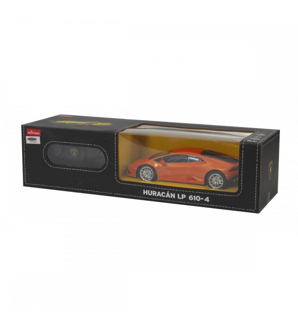 Masina cu telecomanda Lamborghini Huracán LP610-4 portocaliu cu scara 1 la 24 - Mașinuțe cu telecomandă Masina cu telecomanda Lamborghini Huracán LP610-4 portocaliu cu scara 1 la 24 - Mașinuțe cu telecomandă