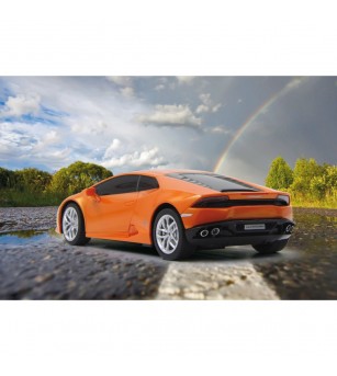 Masina cu telecomanda Lamborghini Huracán LP610-4 portocaliu cu scara 1 la 24 - Mașinuțe cu telecomandă Masina cu telecomanda Lamborghini Huracán LP610-4 portocaliu cu scara 1 la 24 - Mașinuțe cu telecomandă