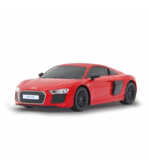 Masina cu telecomanda Audi R8 rosu cu scara 1 la 24 - Mașinuțe cu telecomandă Masina cu telecomanda Audi R8 rosu cu scara 1 la 24 - Mașinuțe cu telecomandă