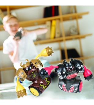 Set 2 roboti luptatori cu telecomanda Robo Kombat Viking - Jocuri STEM