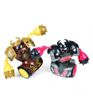 Set 2 roboti luptatori cu telecomanda Robo Kombat Viking - Jocuri STEM