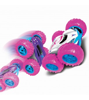 Masina cu telecomanda Exost RC 1:18 360 Cross Led Amazone - Mașinuțe cu telecomandă