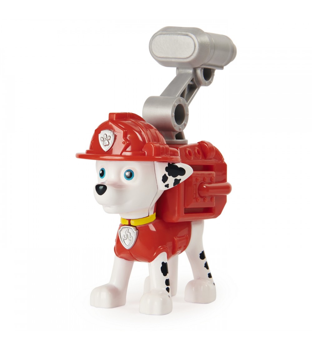 PatPatrula Catelusilor, figurina Marshall Pompierul - Jucării cu Patrula Cățelușilor