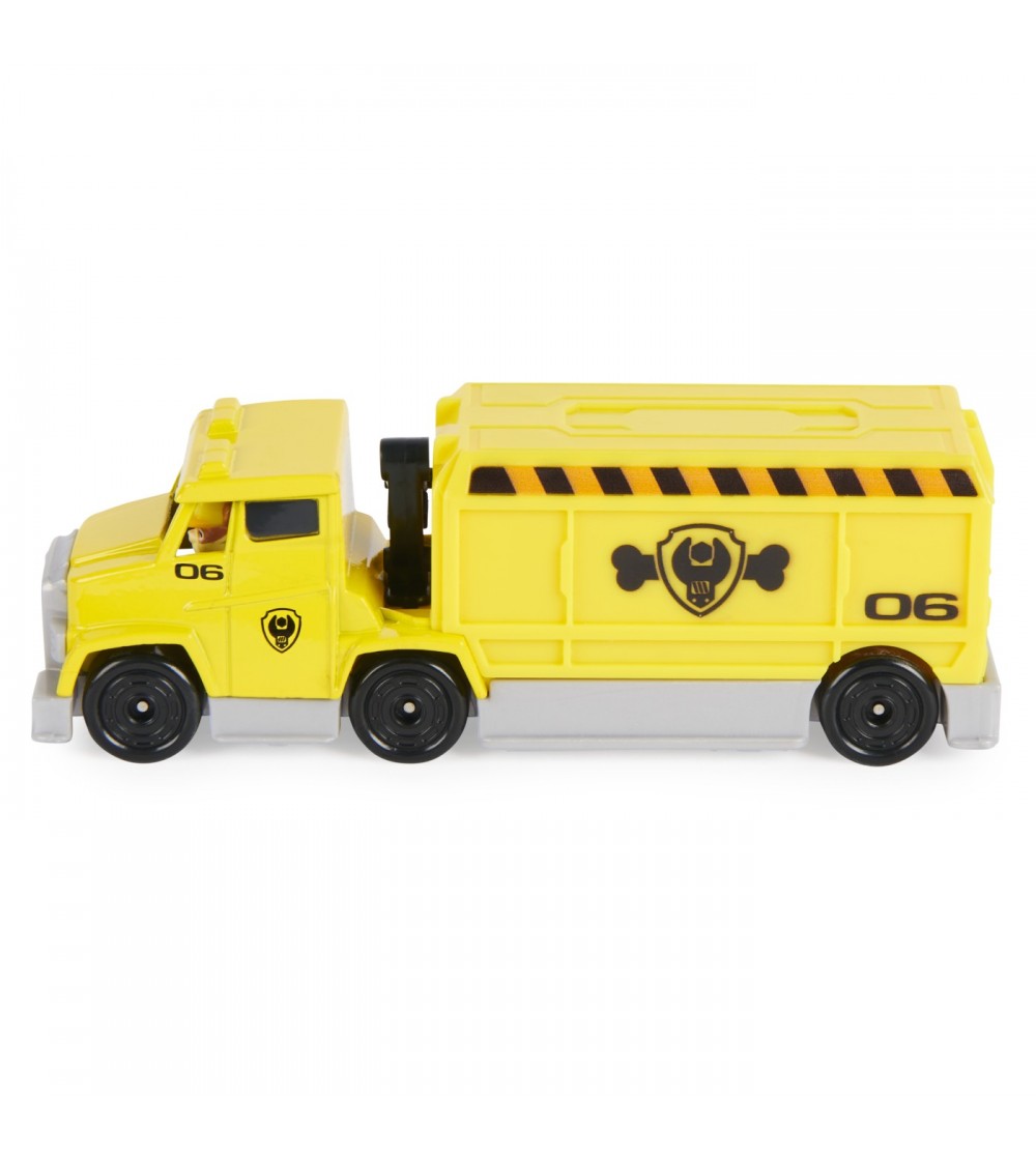 Patrula Catelusilor, vehicule metalice camion Rubble - Jucării cu Patrula Cățelușilor