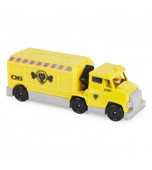 Patrula Catelusilor, vehicule metalice camion Rubble - Jucării cu Patrula Cățelușilor