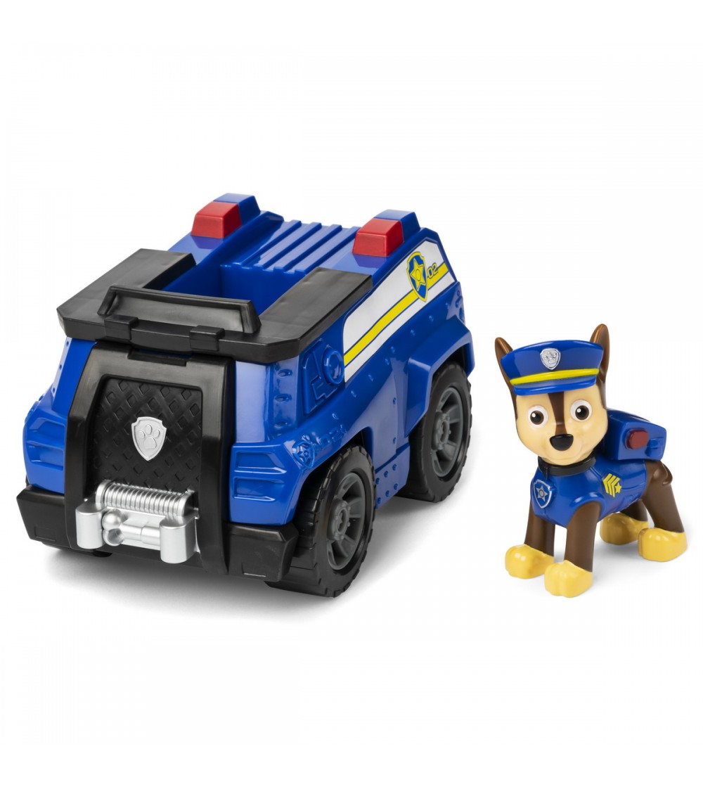 Patrula Catelusilor, vehicule cu figurina Chase - Jucării cu Patrula Cățelușilor