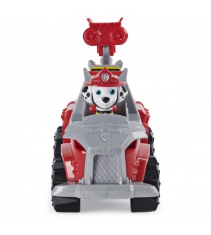 Patrula Catelusilor, set vehicul cu Catelus Marshall si figurina Dino surpriza - Jucării cu Patrula Cățelușilor