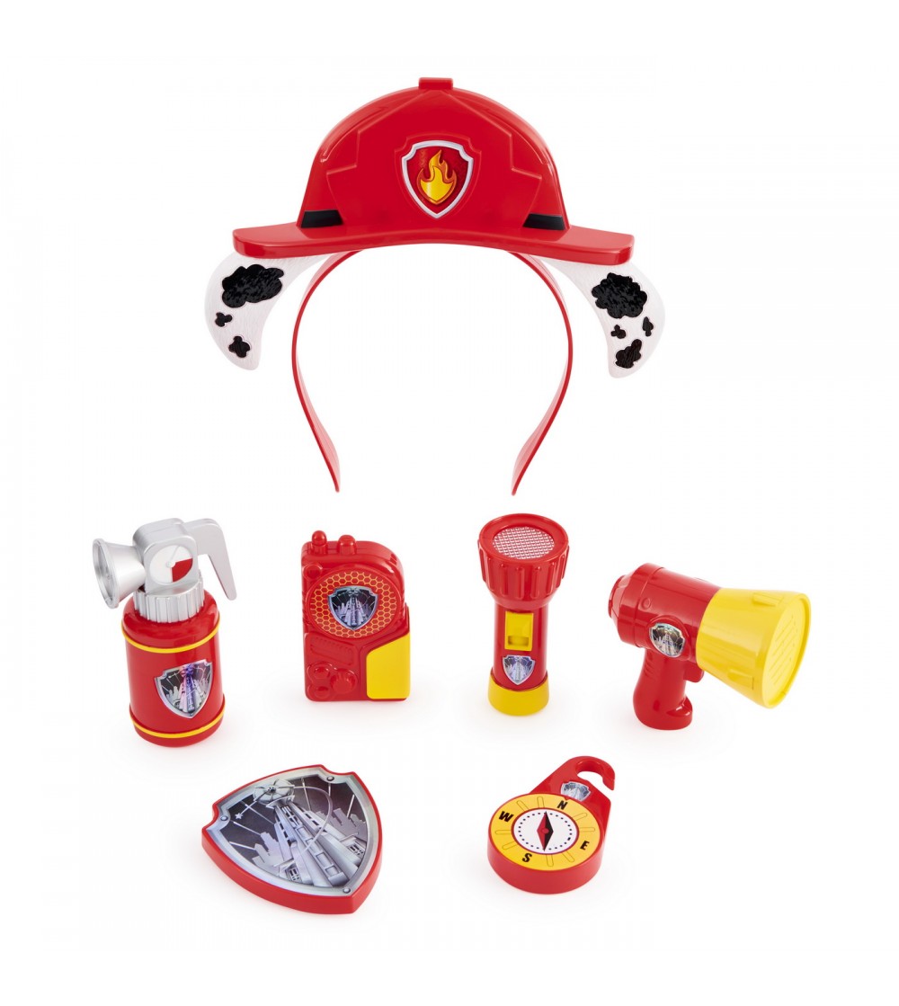 Patrula Catelusilor, Set de joaca rosu - Jucării cu Patrula Cățelușilor