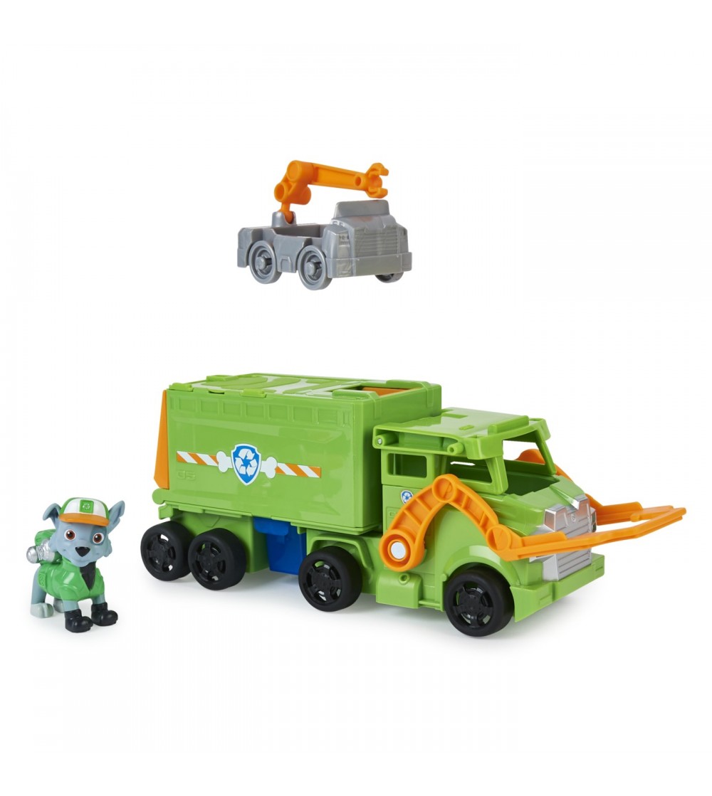 Patrula Catelusilor, Big Truck Pups Rocky - Jucării cu Patrula Cățelușilor