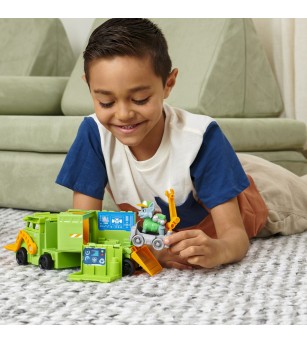 Patrula Catelusilor, Big Truck Pups Rocky - Jucării cu Patrula Cățelușilor