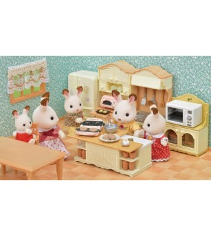 Sylvanian Families 5340 - Dining Room - Figurine Sylvanian Families 5340 - Dining Room - Figurine
