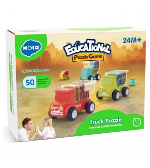 Joc educational camionul buclucas - Jocuri logică