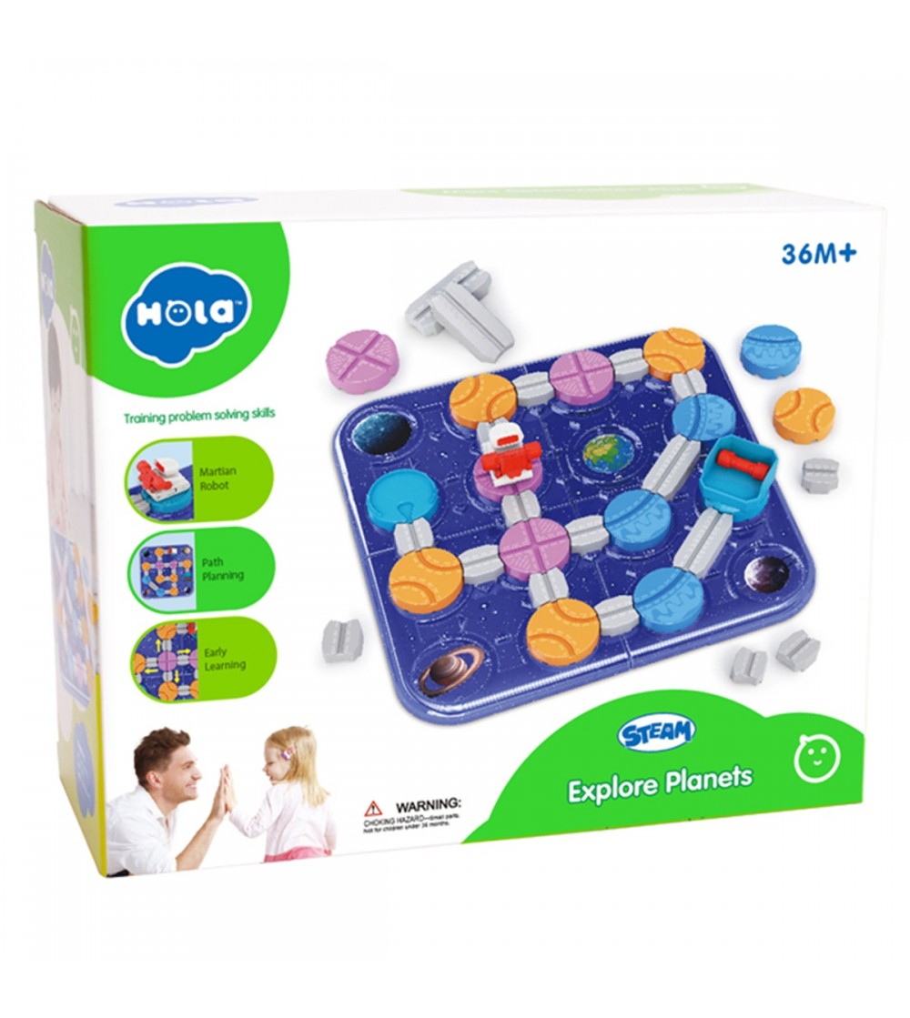 Joc exploreaza planetele - Jocuri logică