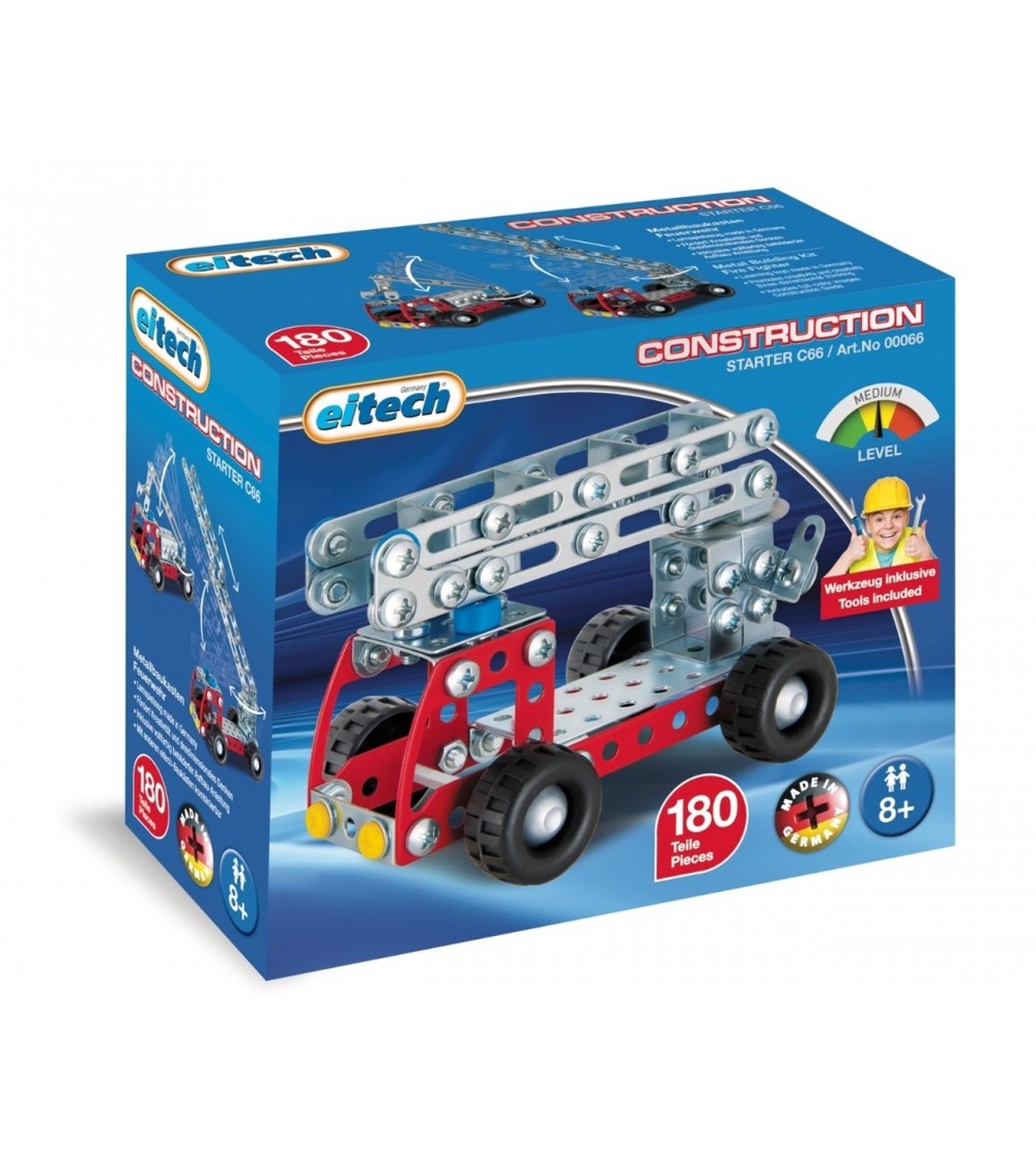 Set Eitech de constructie - Masina de pompieri - Jocuri construcție
