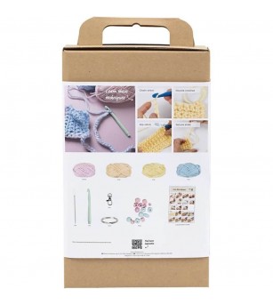 Kit Starter pentru croșetat, genți, culori asortate - Lucru manual pentru adulți