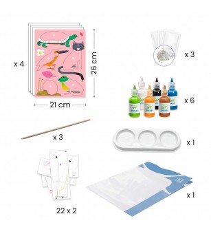 Atelier de pictat magic, Djeco - Seturi cu pictura