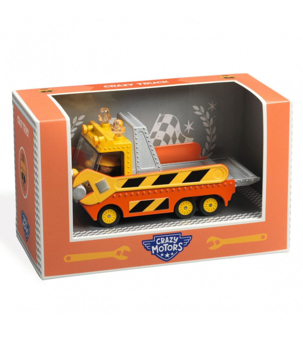 Colectia Crazy Motors Djeco, Crazy Truck - Acasa