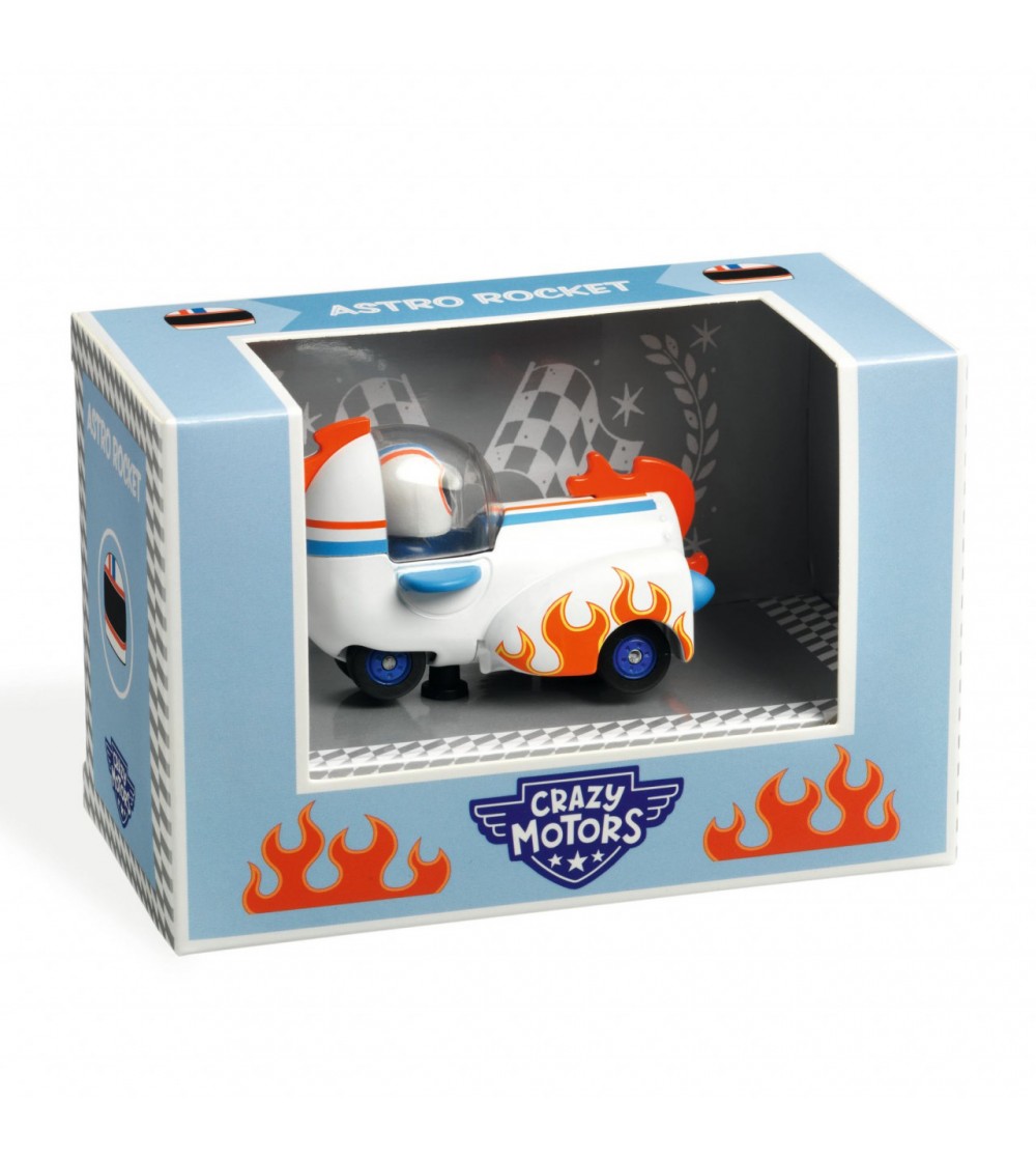 Colectia Crazy Motors Djeco, Masina Astro Rocket - Vehicule de jucărie