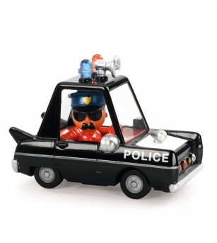 Colectia Crazy Motors Djeco, Masina de politie - Vehicule de jucărie