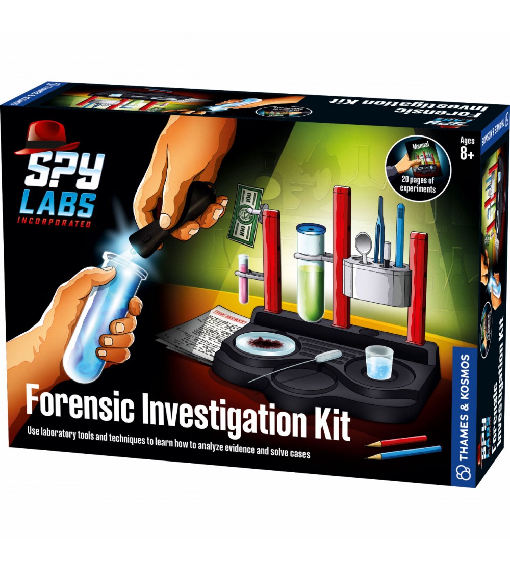 Kit STEM Laborator de spionaj: Kit de investigare, Thames & Kosmos - Jocuri STEM