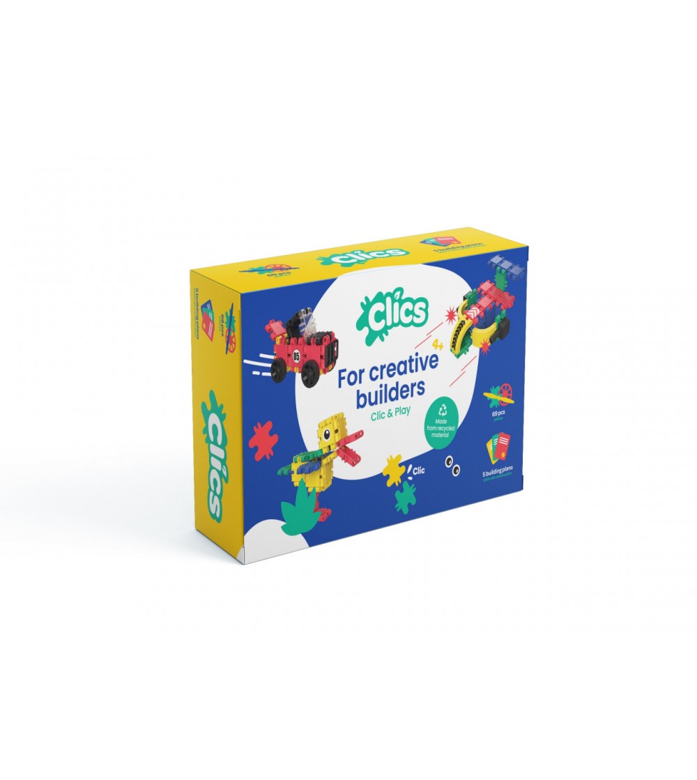 Set de construit 5 in 1, Clicformers - Jocuri construcție Set de construit 5 in 1, Clicformers - Jocuri construcție