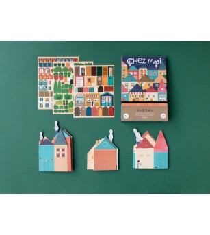 Joc creativ Casuta mea, Londji - Seturi cu hârtie și quilling