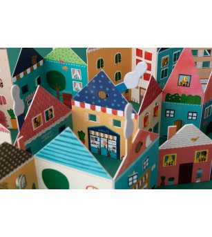 Joc creativ Casuta mea, Londji - Seturi cu hârtie și quilling