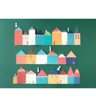 Joc creativ Casuta mea, Londji - Seturi cu hârtie și quilling