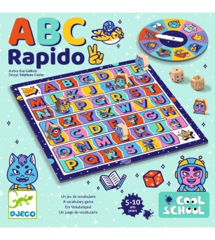 Joc ABC Rapido, Djeco - Jucării limbaj