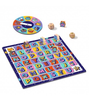 Joc ABC Rapido, Djeco - Jucării limbaj