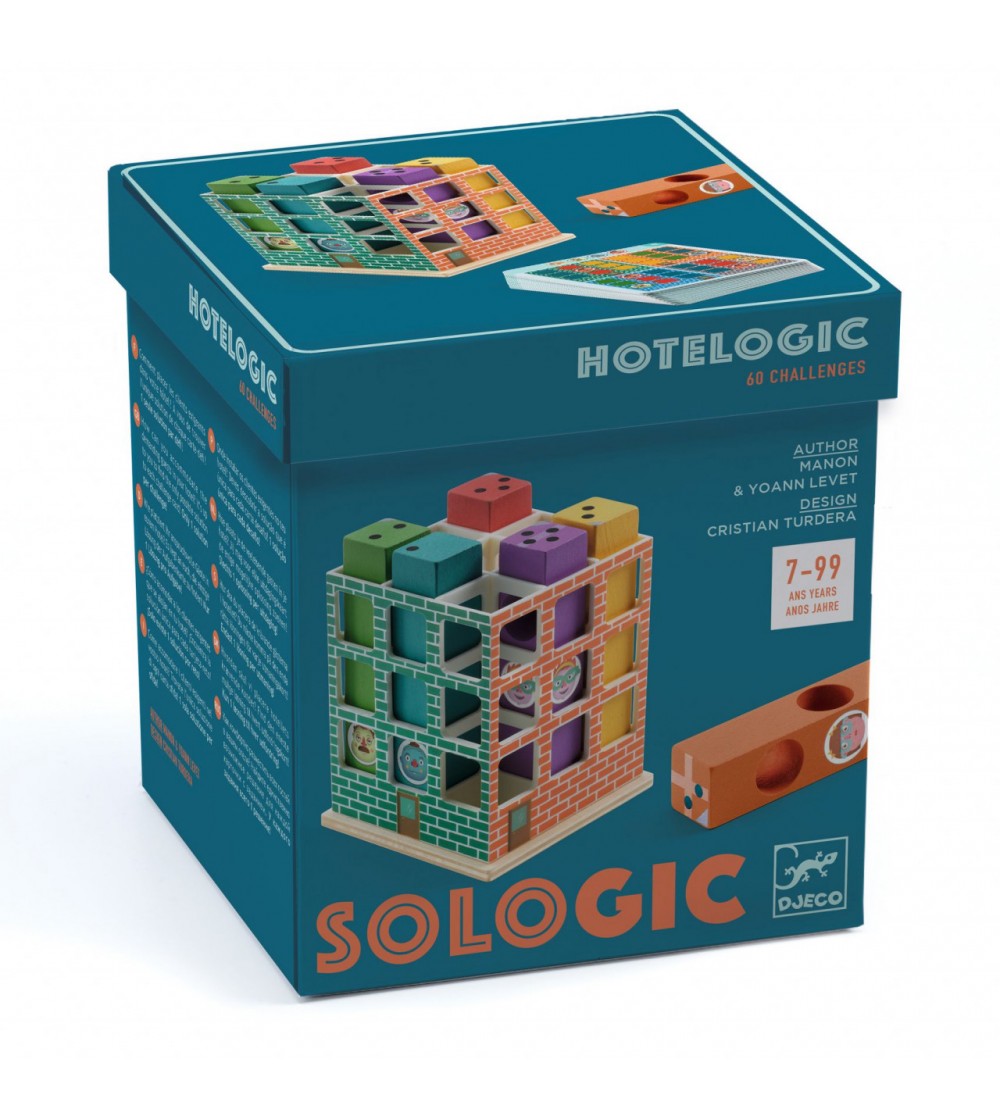 Joc de logica, Hotelogic, Djeco - Jocuri logică