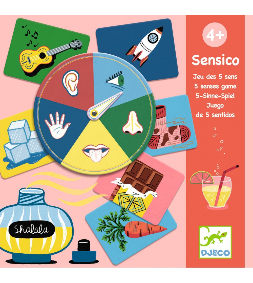 Joc de recunoastere senzoriala Sensico, Djeco - Jocuri de masă