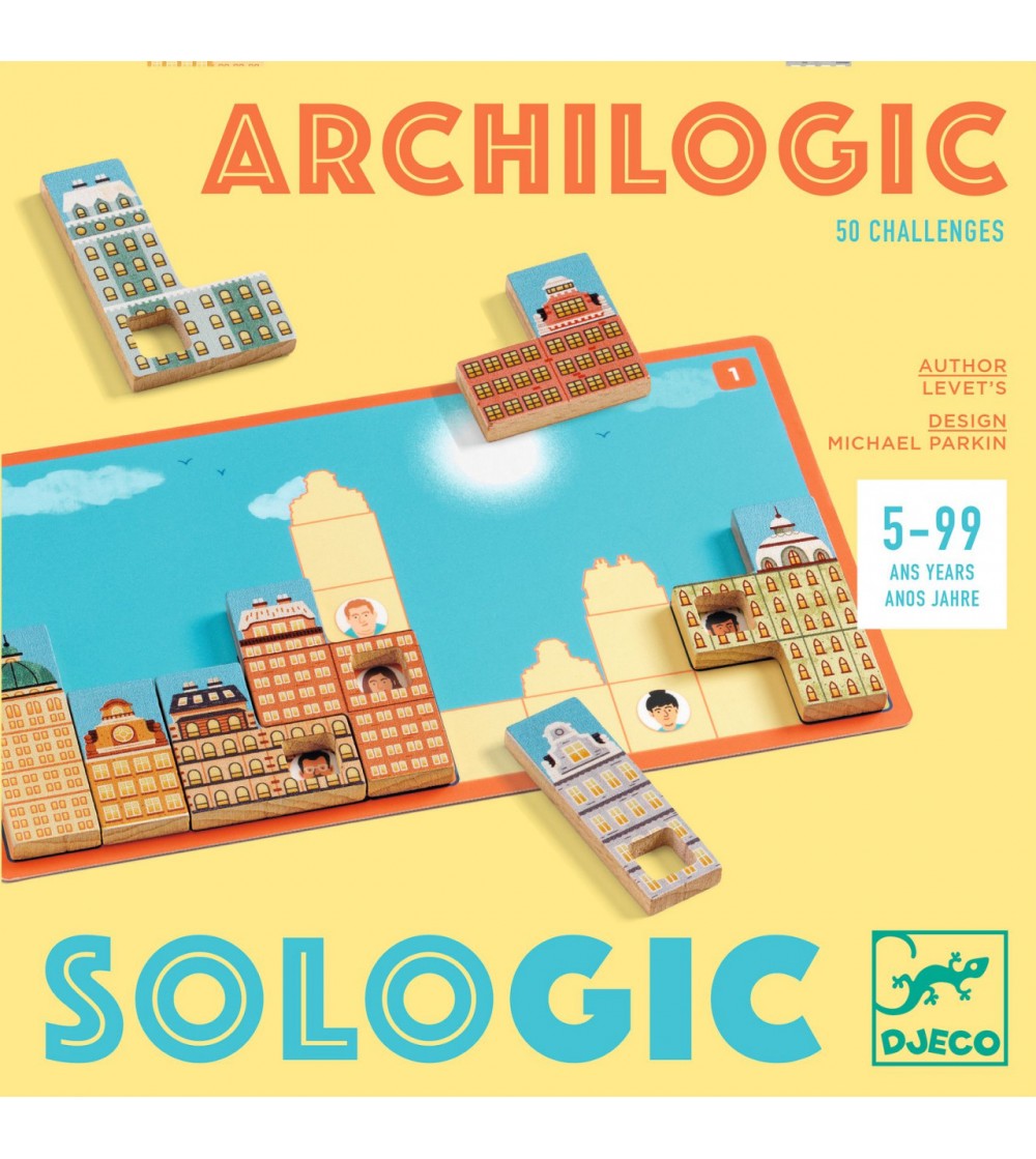 Joc logic Archilogic, Djeco - Jocuri logică