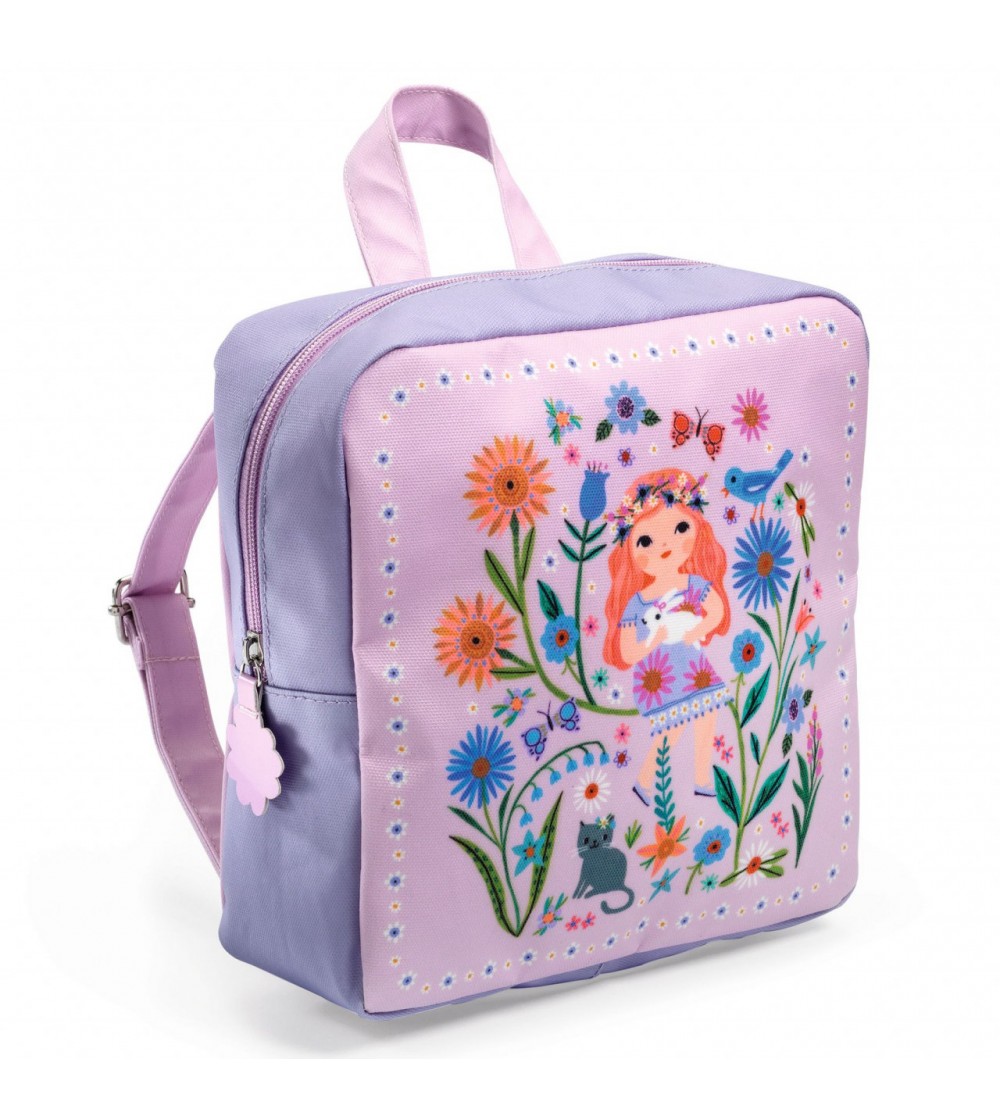 Rucsac Lila, Djeco - Ghiozdane