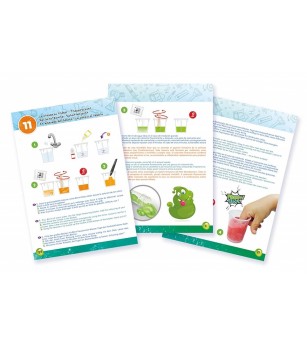 Joc educativ Buki France - Experimente Mega Slime - Știință și tehnică